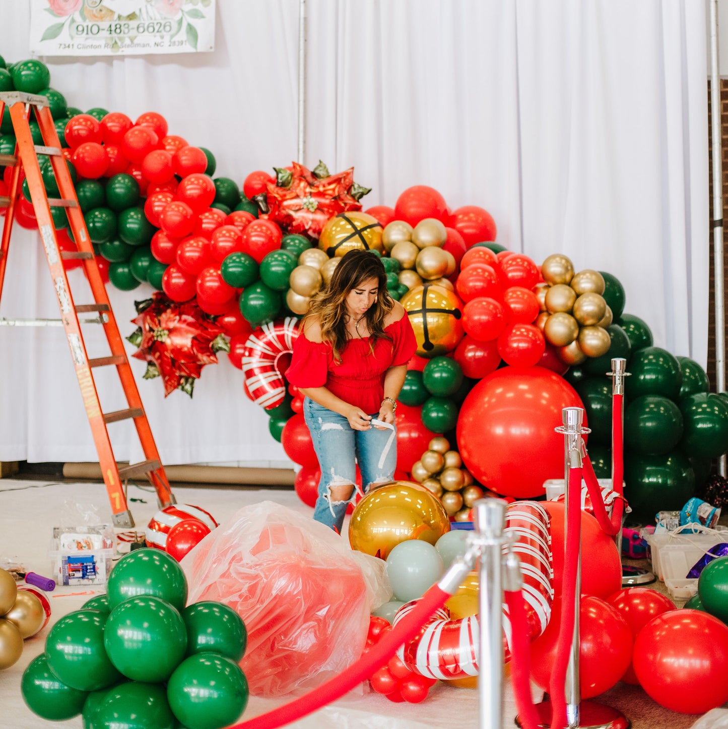 BALLOON GARLAND WORSHOP