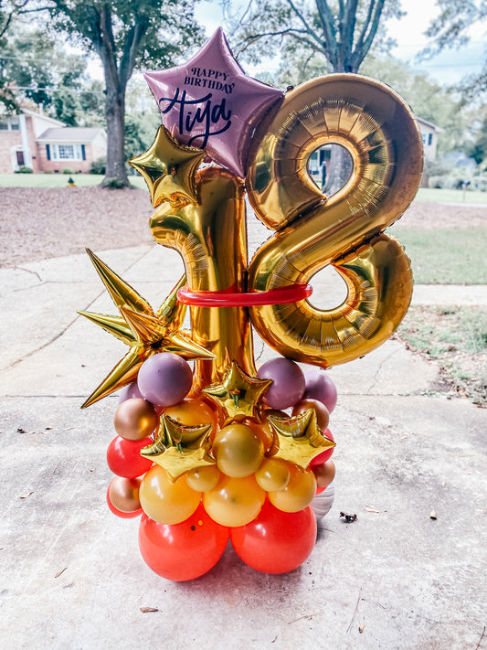 DOUBLE BALLOON STACK