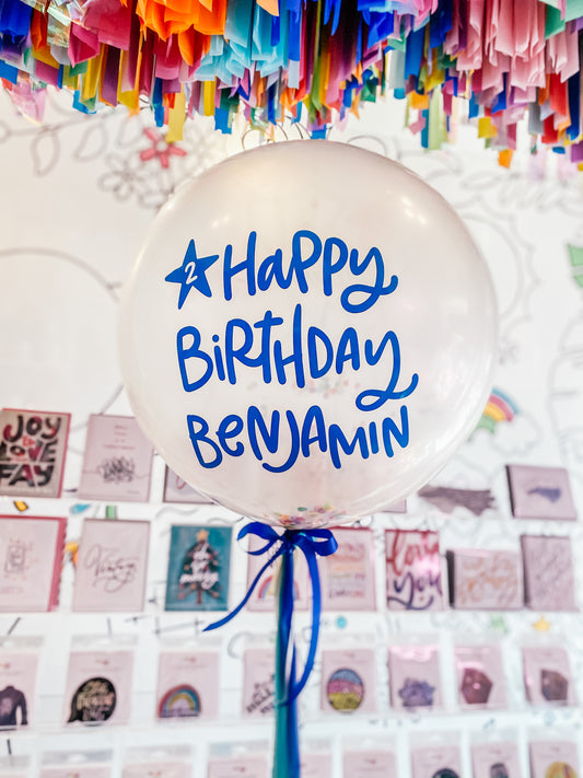 PERSONALIZED BUBBA BALLOON