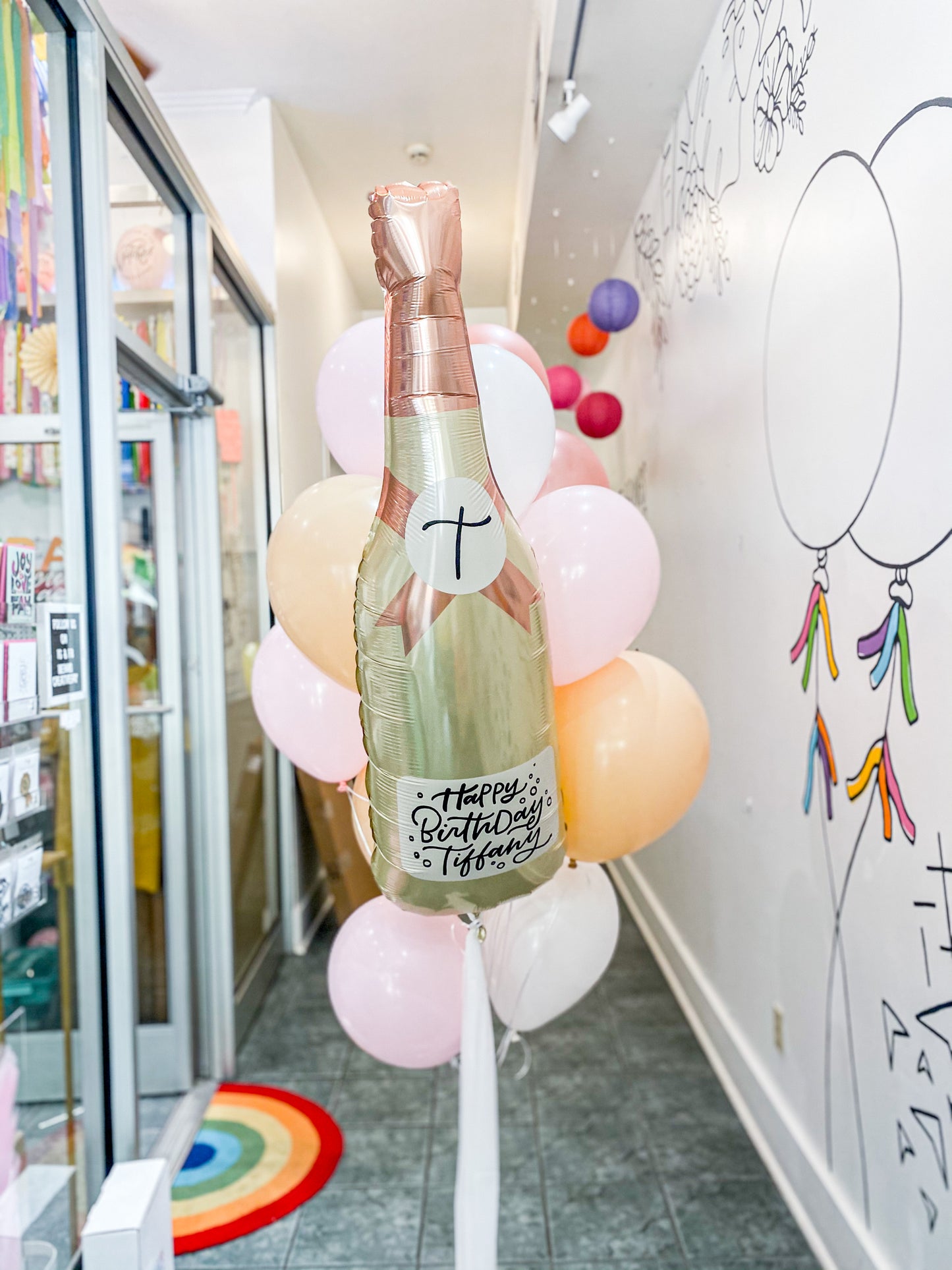 Champagne Balloon Bundle.